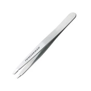 Image of Tweezerman Stainless Steel Slant Tweezer Blue