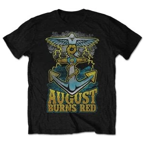 Image of August Burns Red - Dove Anchor Unisex Medium T-Shirt - Black