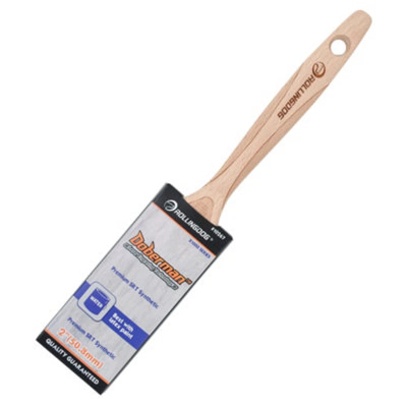 Image of Draper 08148 Rollingdog Doberman 8482 X1000 Series Flat Paint Brush, 2"
