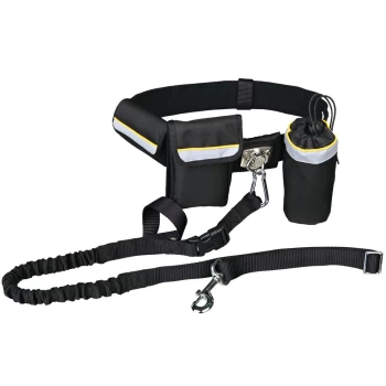 Image of Trixie Hands Free Waist Dog Lead - 100 - 135cm