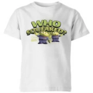 Image of Toy Story Who Squeaked Kids T-Shirt - White - 7-8 Years - White