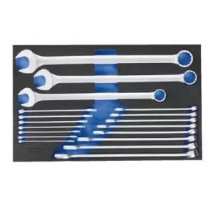 Image of Gedore Combination spanner set in CT module 18 pcs