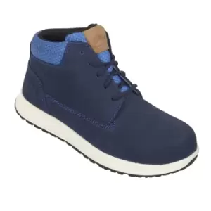 Image of Navy Nubuck Composite Boot Size 11/46