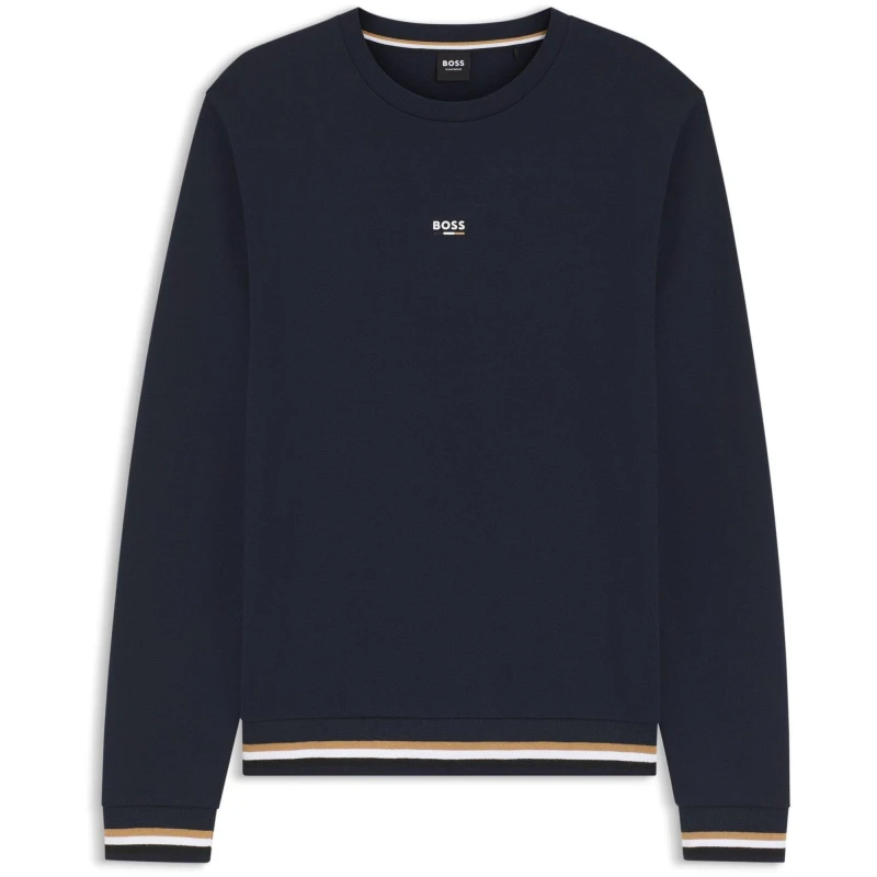 Image of Boss BW Iconic Sweatshirt Sn63 Dark Blue 403 male L