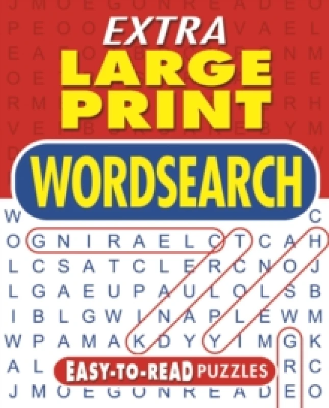 Image of extra large print wordsearch easy to read puzzles 9781398811577