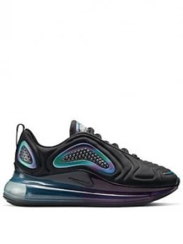 Image of Nike Air Max 720 Junior Trainer - Grey Black