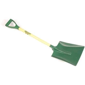 Image of Square Mouth Garden Shovel With 680mm Shaft - Lasher