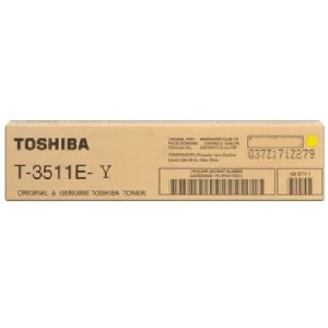Image of Toshiba T3511 Yellow Laser Toner Ink Cartridge