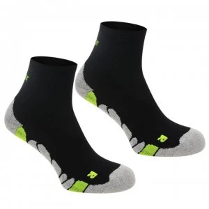 Image of Karrimor Dri 2 pack socks Junior - Black/Fluo