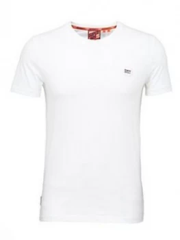 Image of Superdry Collective T-Shirt, White, Size S, Men