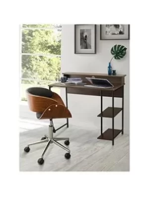 Image of Teamson Home Versanora Office Desk W Shelves
