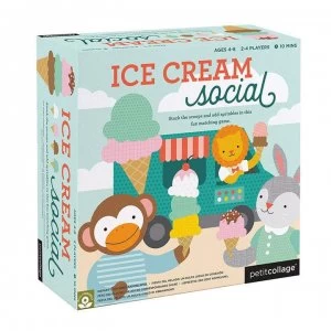 Image of Petit Collage Petit Ice Cream Social Game - Multi