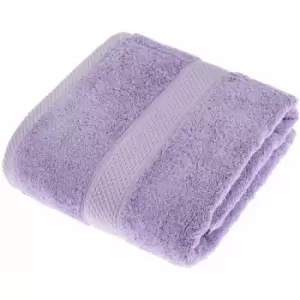 Image of HOMESCAPES Turkish Cotton Lilac Bath Towel - Lilac