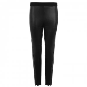 Image of French Connection Faux Leather Leggings - Black