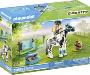 Image of Playmobil Country Pony Farm Collectible Lewitzer Playset