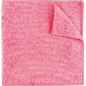 Image of 40X40CM Economy Pink Microfibre Cloth 36G- you get 5 - Cotswold