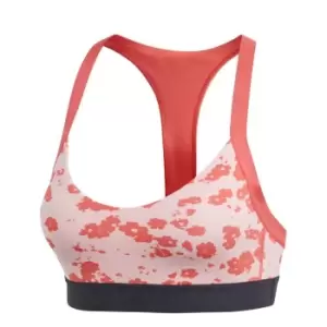 Image of adidas Womens Stella Light Support Bra - Red