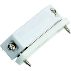 Image of Wickes Magnetic Cupboard Catch - White Pack of 2