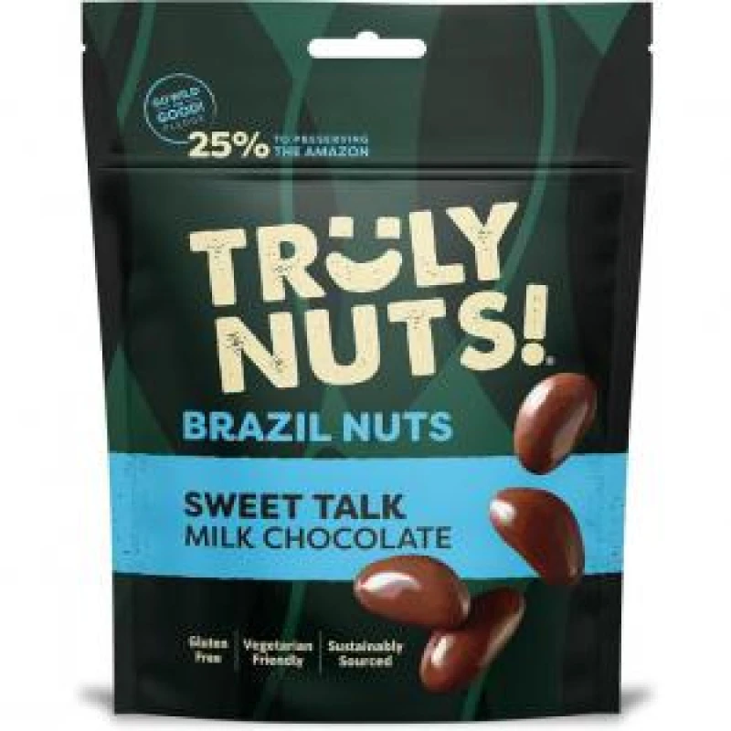 Image of Truly Nuts Milk Chocolate Brazil Nuts One Tree planted for every EXR53234CP