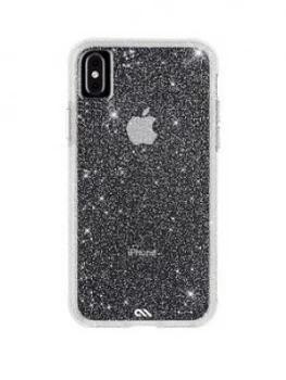 Image of Case-Mate Sheer Crystal Using Twinkling Glass Crystals In Clear For iPhone XS Max
