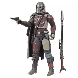 Image of Hasbro Star Wars The Mandalorian The Black Series Mandalorian 6" Action Figure