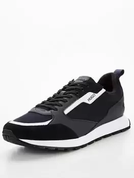 Image of HUGO Icelin Runner Trainers - Navy, Size 8, Men