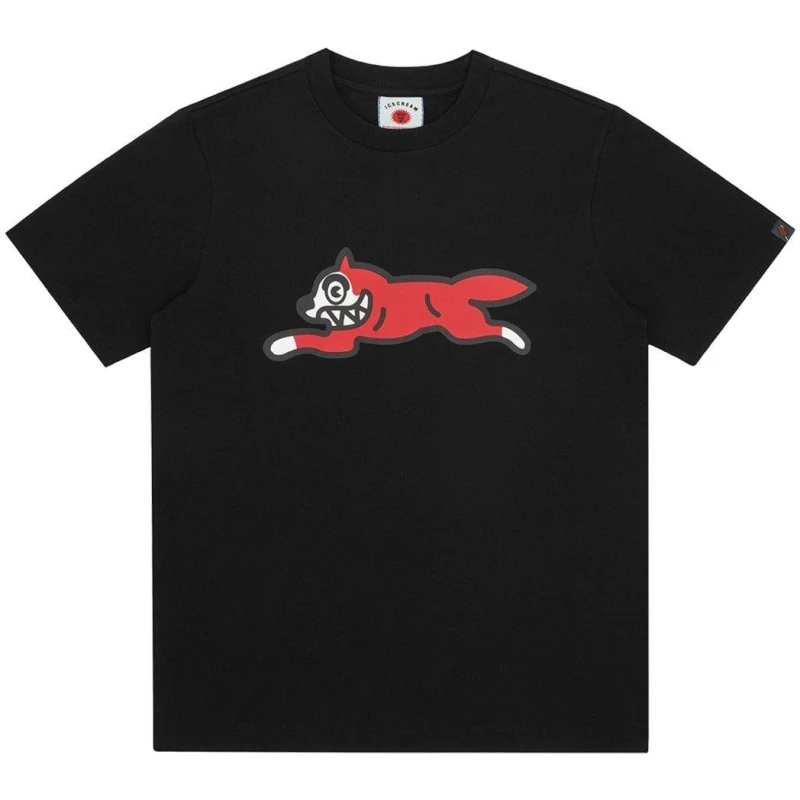 Image of ICECREAM IC Run Dog Tee Black male Medium