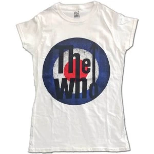 Image of The Who - Vintage Target Womens Medium T-Shirt - White