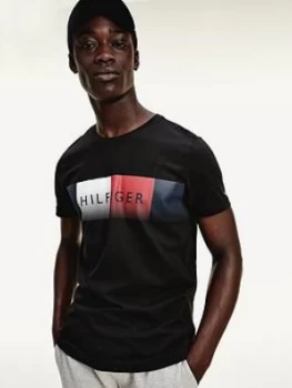 Image of Tommy Hilfiger Th Cool Hilfiger Fade T-Shirt - Black