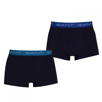 Image of Gant 3 Pack Solid Trunks - Clsc Blue 409