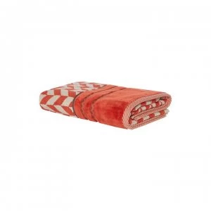 Image of Linea Linea Design Towel - Bright Chev Ora