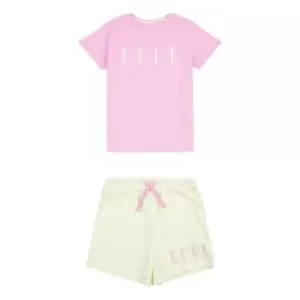 Image of Elle T Shirt Set - Pink