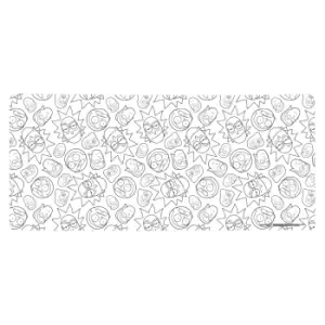 Image of Rick And Morty Character Outlines Gaming Mouse Mat - Large