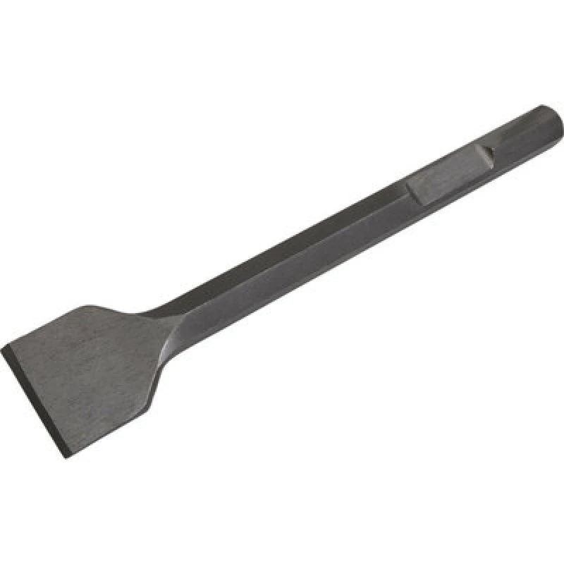 Image of Loops 75 x 375mm Wide Impact Chisel - Bosch 11304 & Other Models - Demolition Breaker Metallics