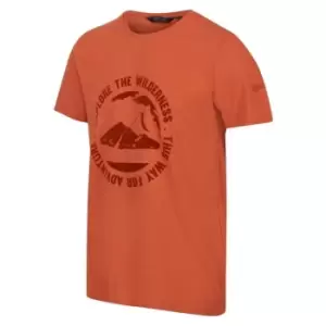 Image of Regatta Cline VII Short Sleeve Tshirt - Red