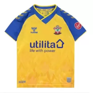 Image of Hummel Southampton FC Away Shirt 2021 2022 Juniors - Yellow