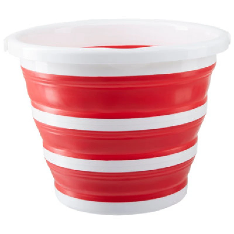 Image of Premier Housewares Averill Collapsible Bucket Red