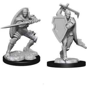 Image of D&D Nolzur's Marvelous Unpainted Miniatures (W13) Warforged Fighter Male