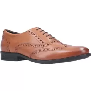 Image of Hush Puppies Mens Oaken Brogue Lace Up Leather Oxford Shoes UK Size 9 (EU 43)