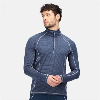 Image of Regatta Yonder Half Zip Fleece - Navy(White)