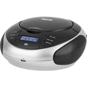 Image of Imperial IMPERIAL DABMAN PBB2 Radio CD player DAB+, FM CD, USB Black, Silver