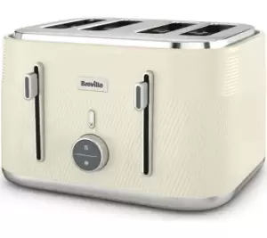 Image of Breville Obliq VTT997 4 Slice Toaster