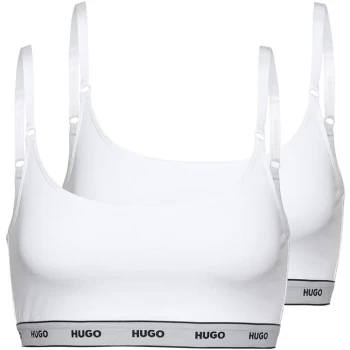 Image of Bralette logo bra TWIN BRALETTE STRIPE