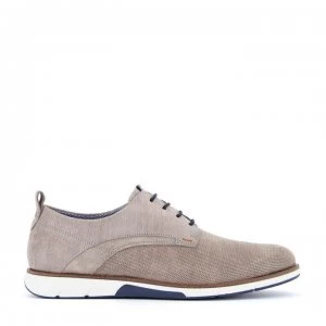 Image of Dune London Balad Punch Hole Casual Shoes - Grey