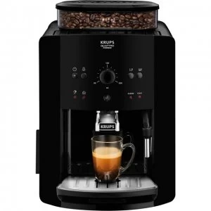 Image of Krups Arabica Manual EA811040 Bean To Cup in Black