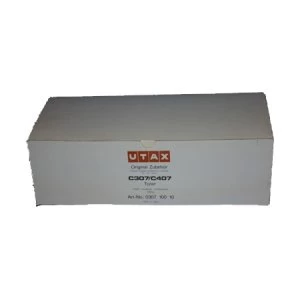 Image of Utax 030710010 Black Laser Toner Ink Cartridge