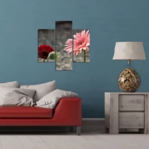 Image of 3MDF-098 Multicolor Decorative MDF Painting (3 Pieces)