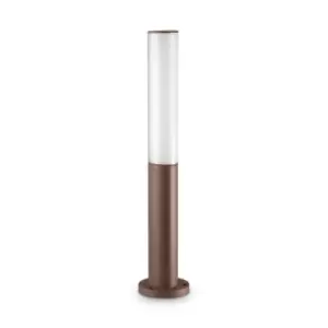 Image of Etere Integrated LED Outdoor Bollard Lamp 1 Light Coffee 4000K IP44
