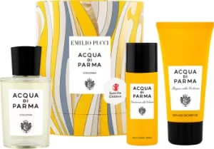 Image of Acqua di Parma Emilio Pucci Colonia Gift Set 100ml Eau de Cologne + 75ml Shower Gel + 50ml Deodorant