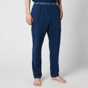 Image of Calvin Klein Mens CK One Pyjama Pants - Lake Crest Blue - M